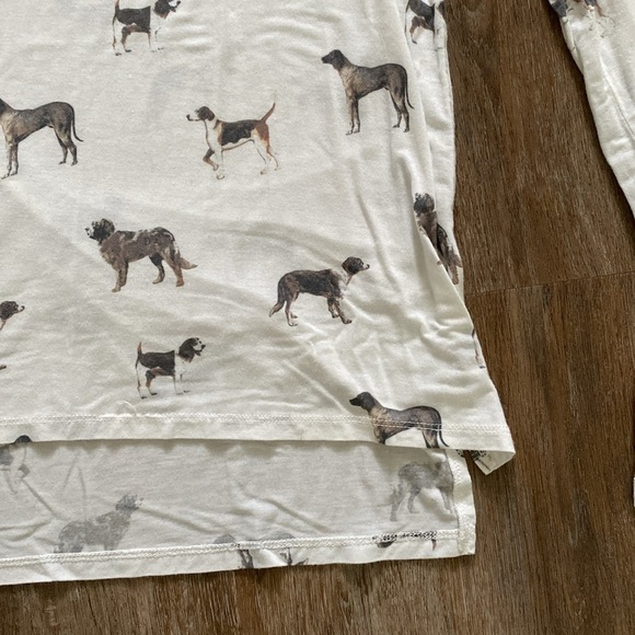 Dog print long sleeved shirt - Picture 3 of 4